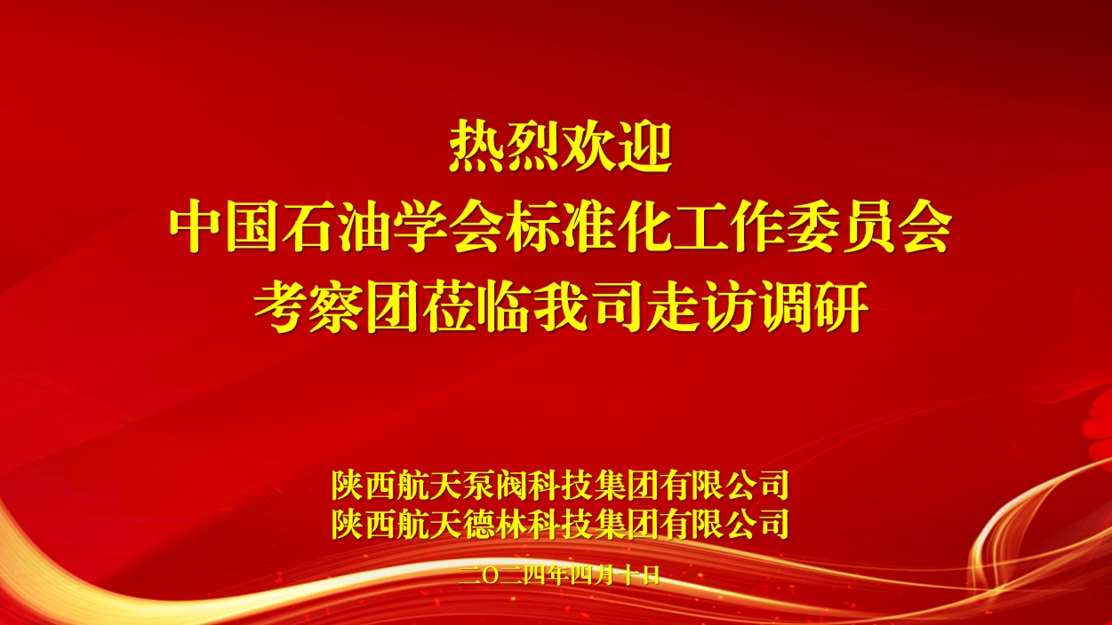 中國石油學(xué)會標(biāo)準化工作委員會考察團蒞臨我司考察調(diào)研